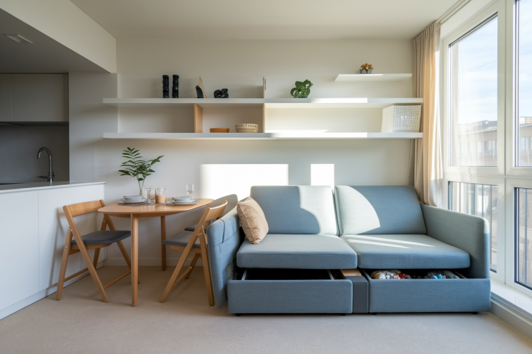 Comment optimiser l'espace dans un petit appartement avec un aménagement efficace ?