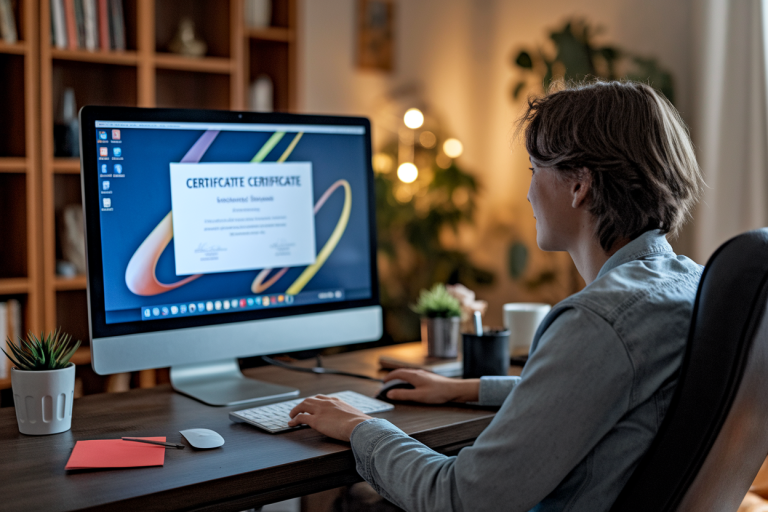 Quels sont les avantages d'une formation en ligne certifiée ?